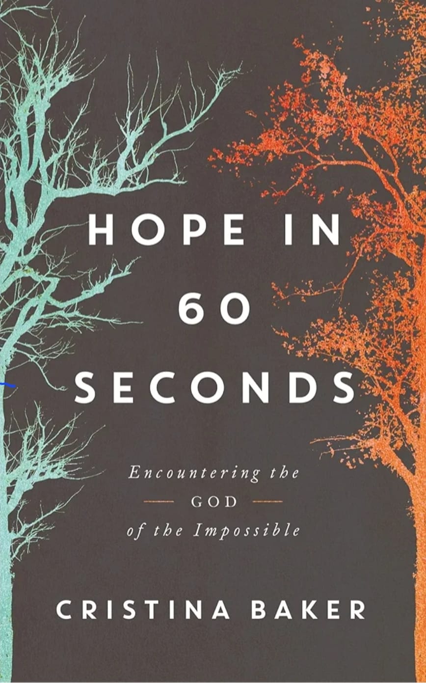 Hope in 60 Seconds by Christina Baker